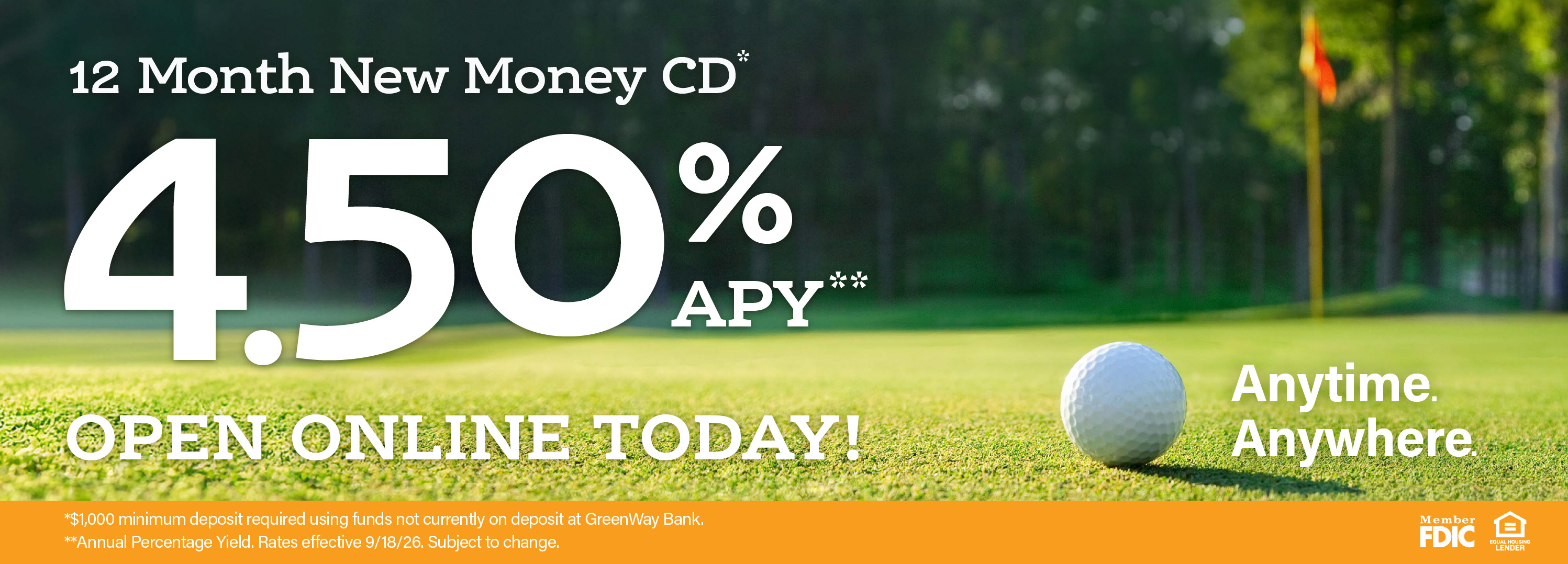 12 Month CD Rates Page