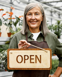 BBA BUSINESS OWNER OPEN SIGN
