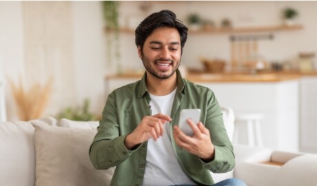 Personal checking card